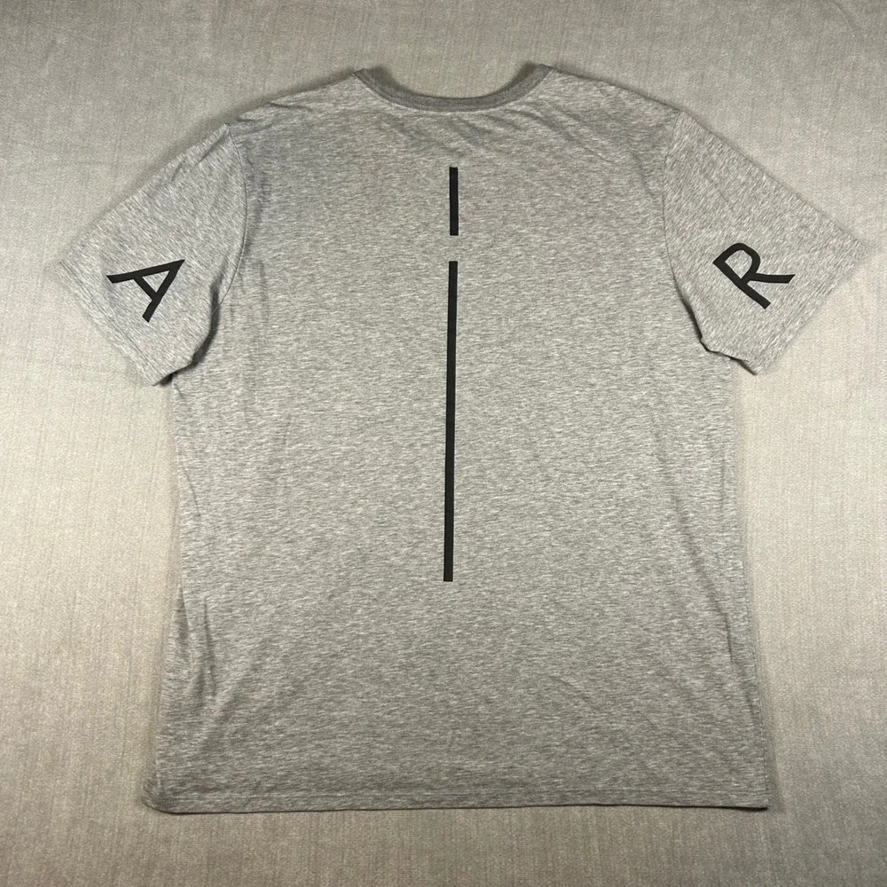 Jordan Dri-FIT Mens XL Gray Heathered Jumpman Air Graphic Short Sleeve T-Shirt